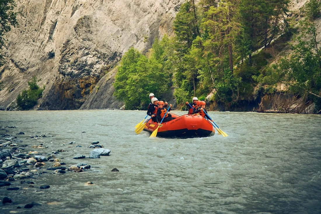 Rafting in der Ruinaulta