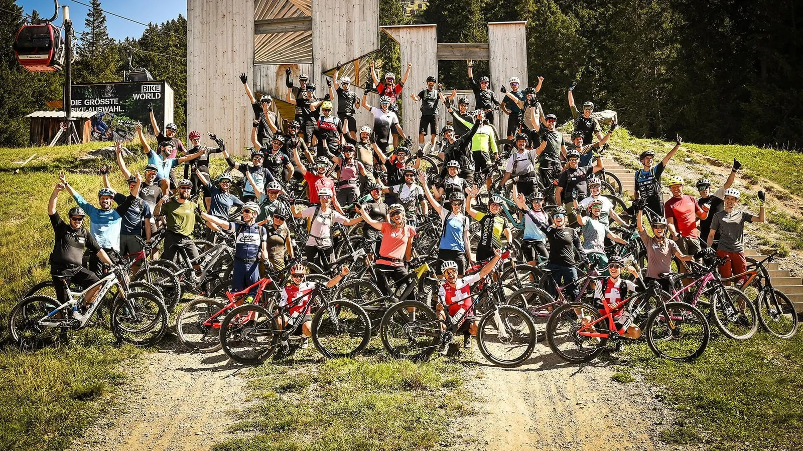 Bike Days Lenzerheide Gruppenbild